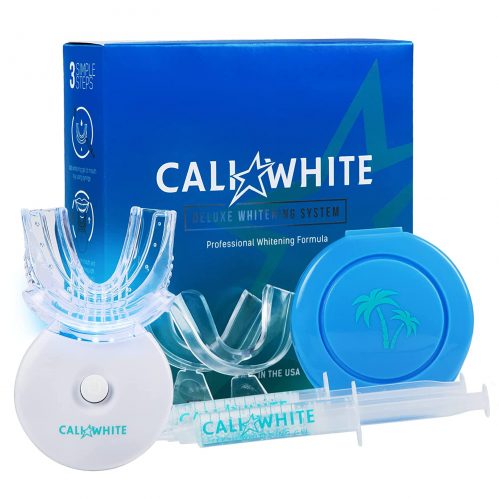 Cali White Vegan Teeth Whitening Kit with LED Light_ Cali White Vegan Teeth Whitening Kit with LED Light_