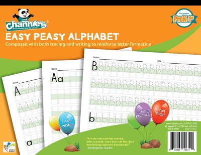 Channie’s W302 EASY PEASY ALPHABET HANDWRITING WORKBOOK_ Channie's W302 EASY PEASY ALPHABET HANDWRITING WORKBOOK_