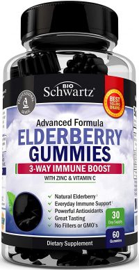 Elderberry Gummies with Zinc and Vitamin C_Nichereviews Elderberry Gummies with Zinc and Vitamin C_Nichereviews
