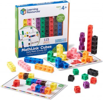 Learning Resources MathLink Cubes Early Math Activity Set Learning Resources MathLink Cubes Early Math Activity Set