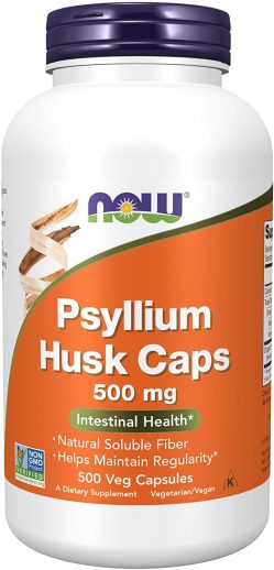 NOW Supplements, Psyllium Husk Caps_ NOW Supplements, Psyllium Husk Caps_