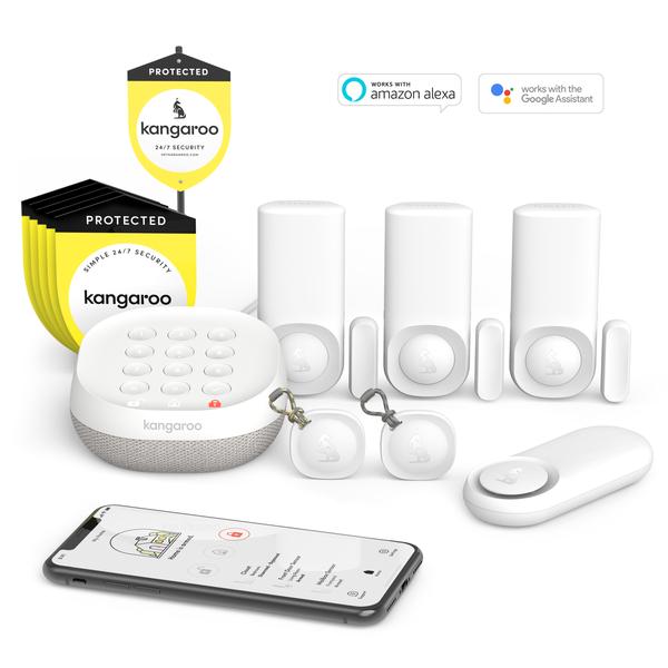 8-Piece Security Kit with Professional Monitoring