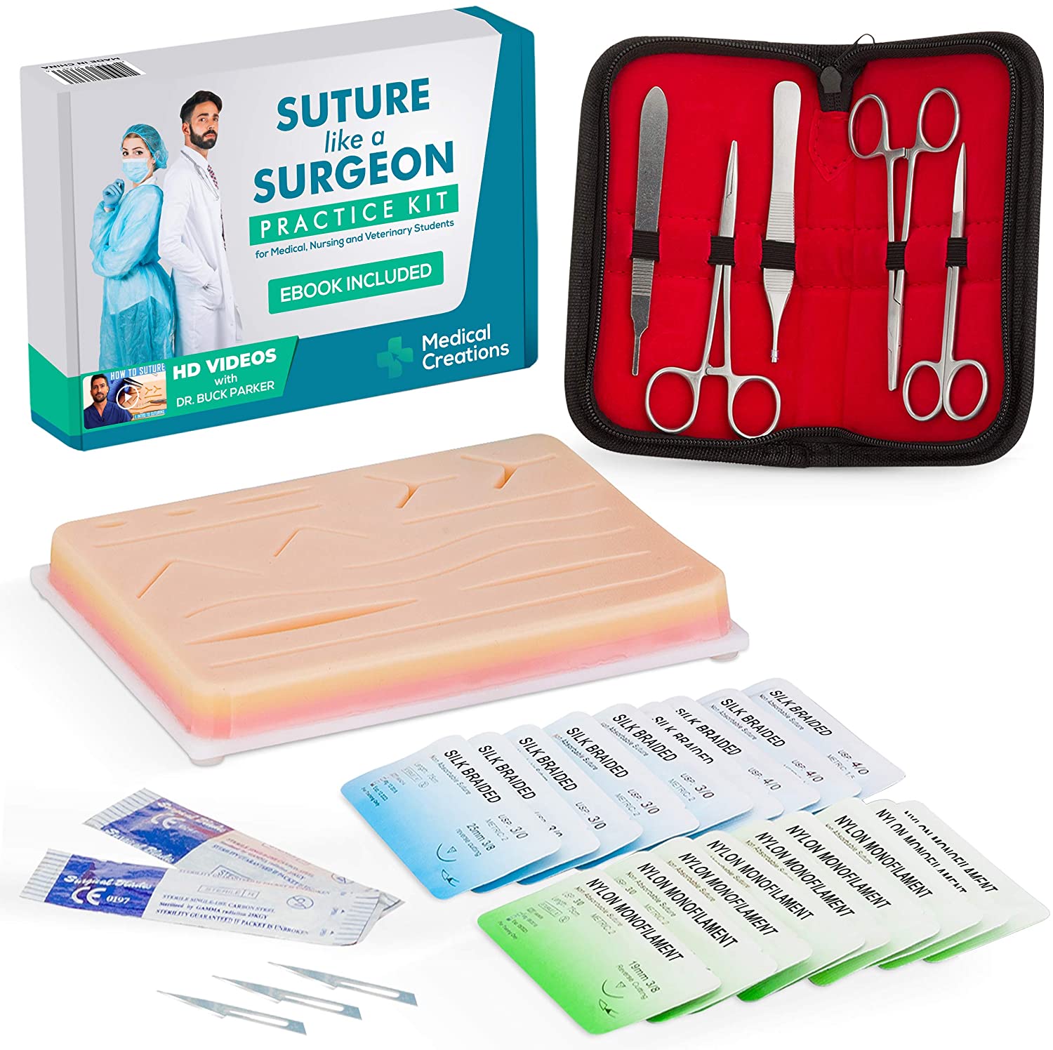 Medical Creations Suture Practice Kit_