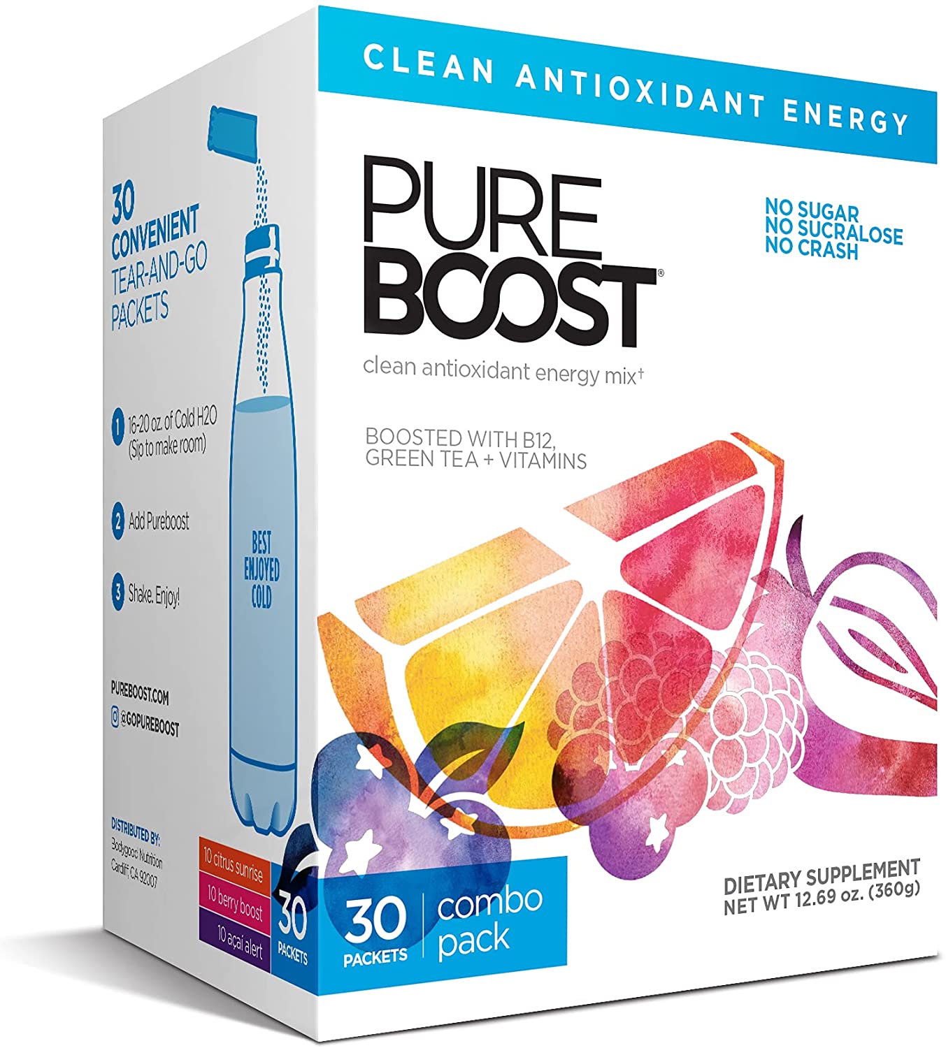 Pureboost Clean Energy Drink Mix_