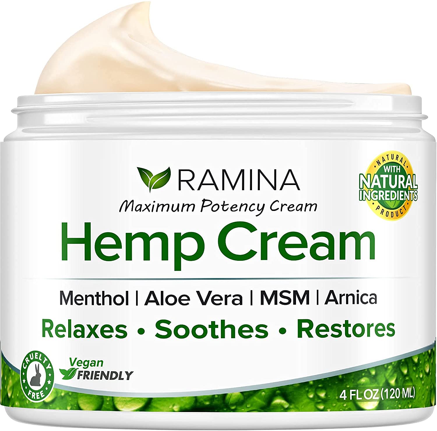 Ramina Natural Hеmp Extract Cream - evareviews