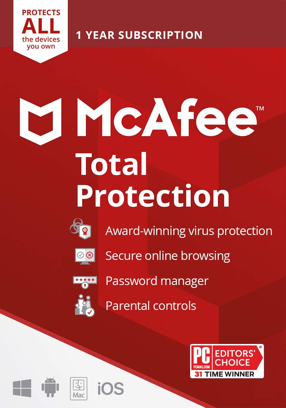 mcafee total protection